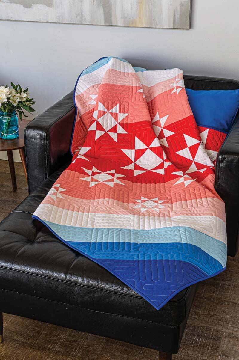 Broad Stripes and Bright Stars Quilt Pattern Download | Quilting Daily